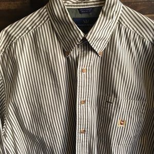 🍁Woods & woods long sleeve button down